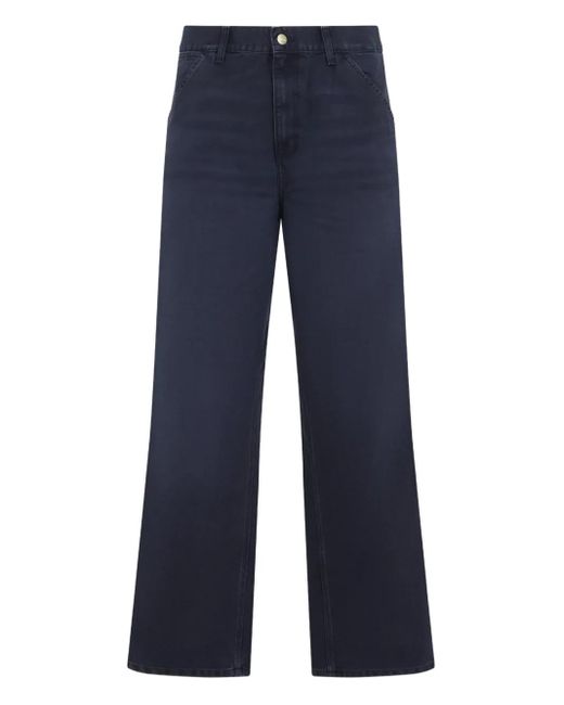 Carhartt Jeans Van Biologisch Katoen Met Dubbele Zak in het Blue voor heren