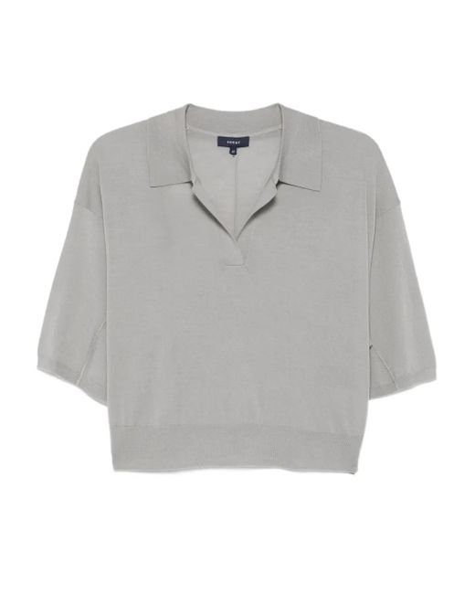 Soeur Elton ショートスリーブ ポロシャツ Gray