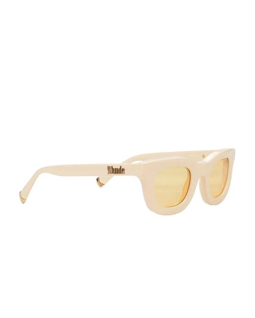 Rhude Natural New Rhodeo Sunglasses for men