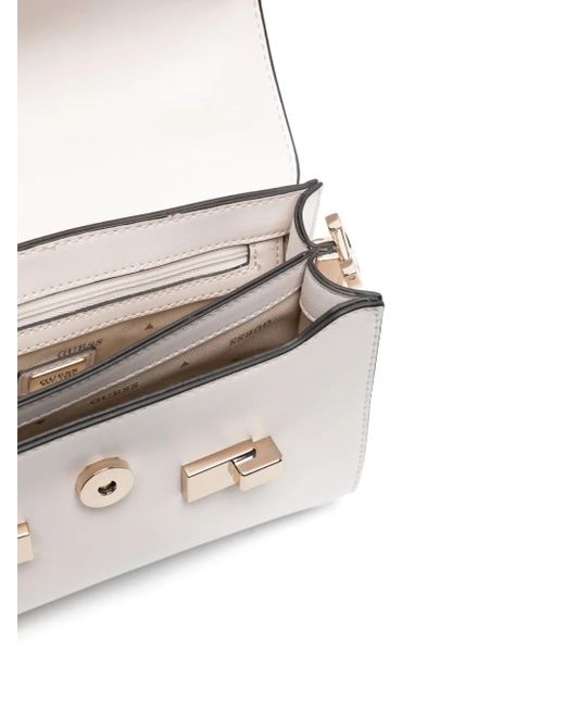 Guess Shopper Met Logo in het White