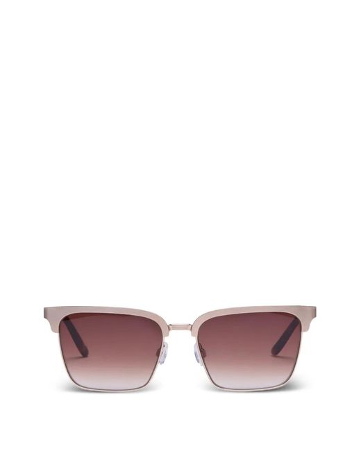 Viktor & Rolf Pink Square-Frame Sunglasses