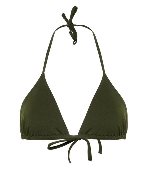 Eres Green Mouna Triangle Bikini Top