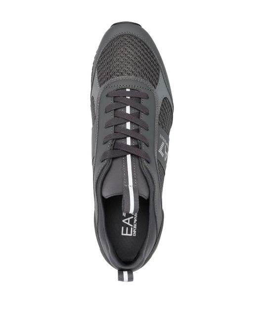 EA7 Cordura Sneakers Mit Logo-Print in Black für Herren