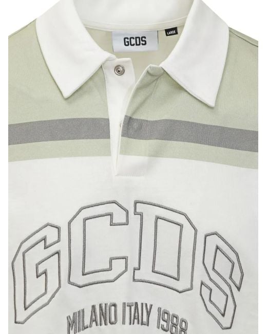 Gcds Gray T-Shirt Polo for men