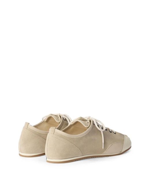 Lemaire White Gummy Grips Sneakers
