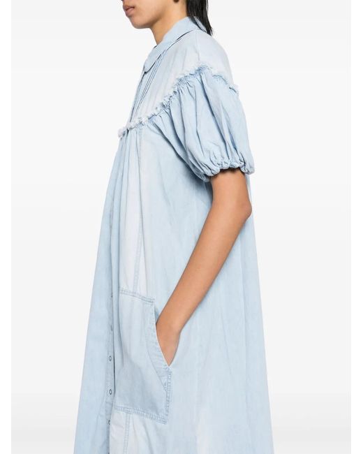 Free People Blue On The Road Dress