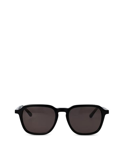 Calvin Klein Black Geometric-Frame Sunglasses for men