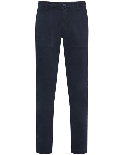 Jacob Cohen Blue Bobby Chino Trousers for men