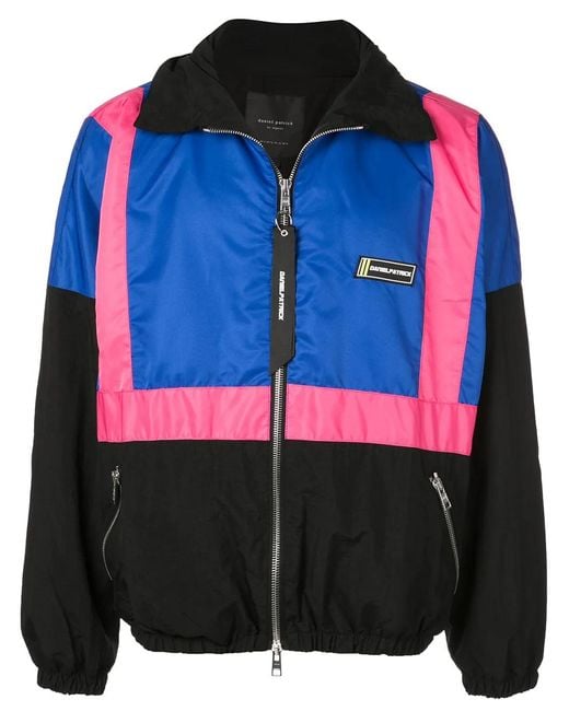 Daniel Patrick Black Track Jacket for men
