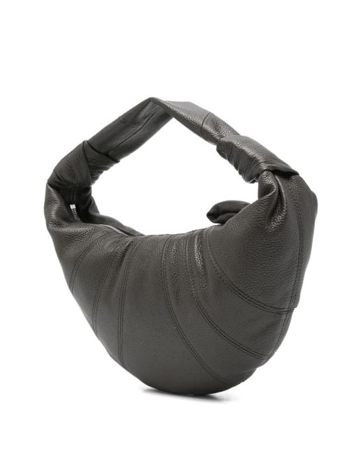 Lemaire Gray Fortune Croissant Tote Bag