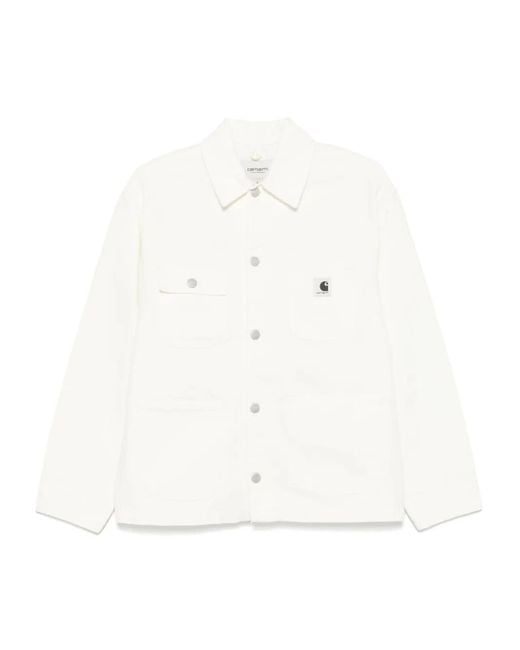 Carhartt White Og Michigan Jacket
