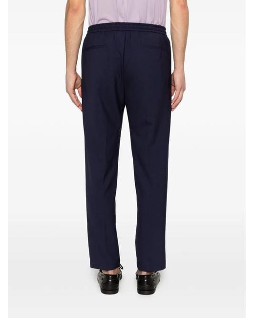 Briglia 1949 Blue Pantalon À Lien De Resserrage for men