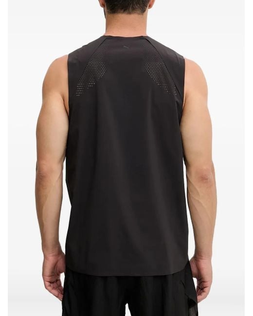 PUMA Black X Heliot Emil Panelled Vest for men