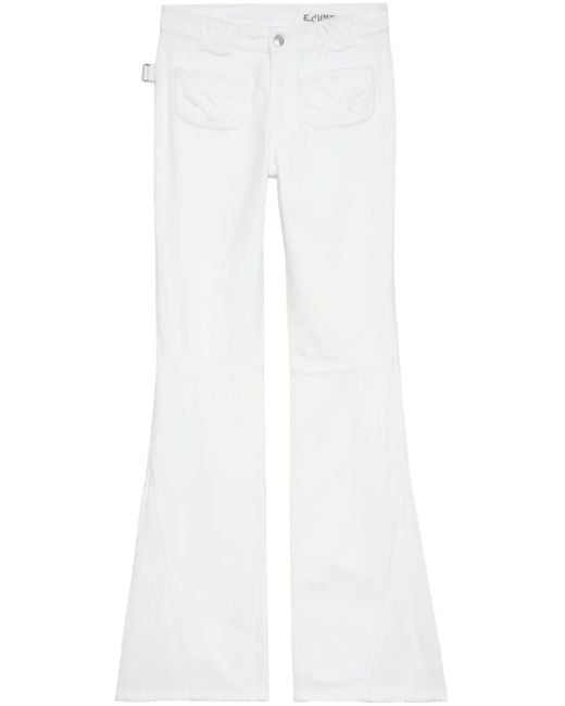 Zadig & Voltaire フレアジーンズ White