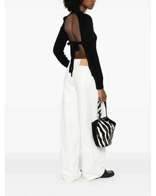 Cordera Black Cutout Cardigan
