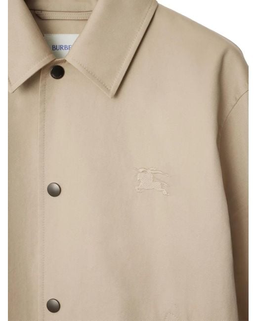 Burberry Natural Gabardine Jacket for men