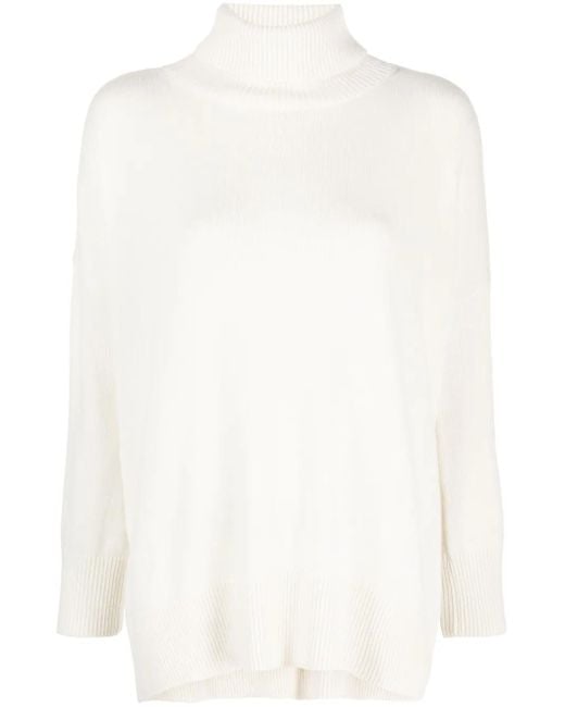 Max & Moi Prairie カシミアセーター White