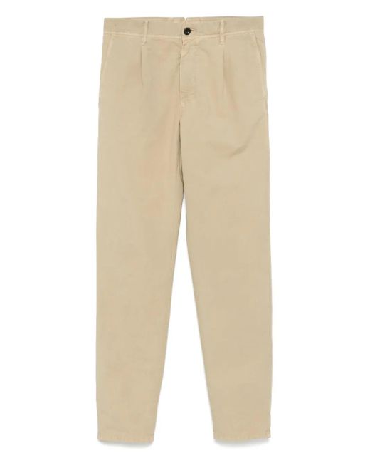 Incotex Natural Tapered Trousers for men