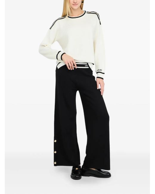 Liu Jo White Better Sweater