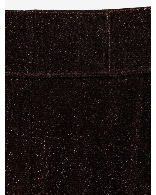 Oseree Brown Lumiere Long Trousers