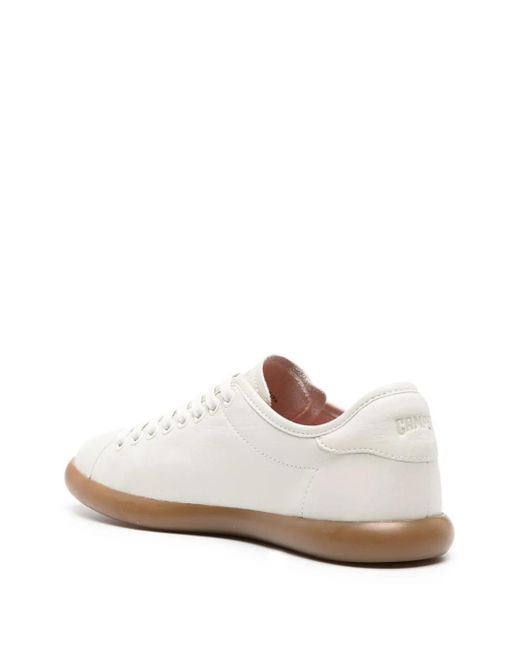 Camper White Pelotas Soller Leather Trainers