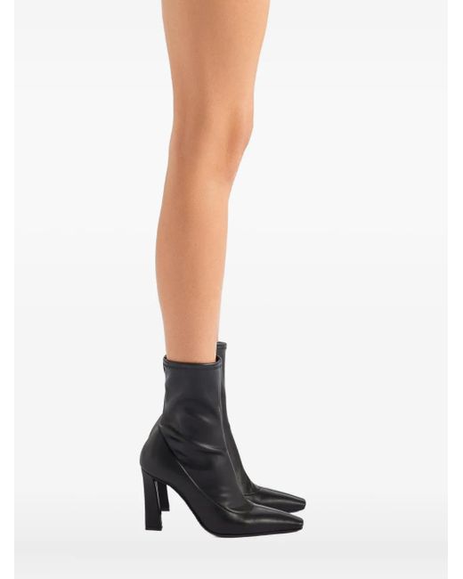 Giuseppe Zanotti Janiee Stretch 90 ソックスブーツ Black