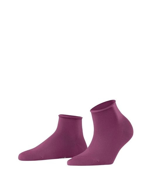 Falke Purple Cotton Touch Socks