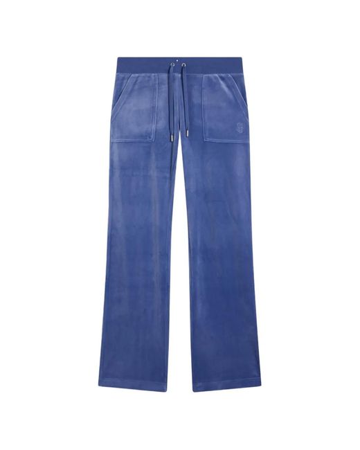 Juicy Couture Blue Del Ray Track Pants