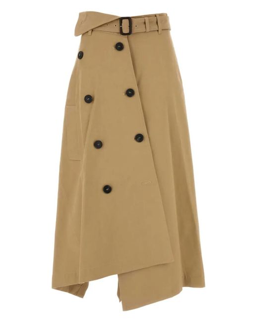 Weekend by Maxmara アシンメトリースカート Natural