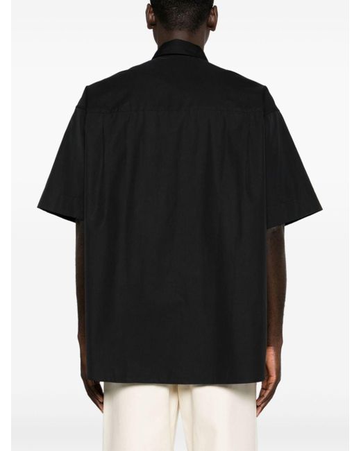 Camicia di Studio Nicholson in Black da Uomo