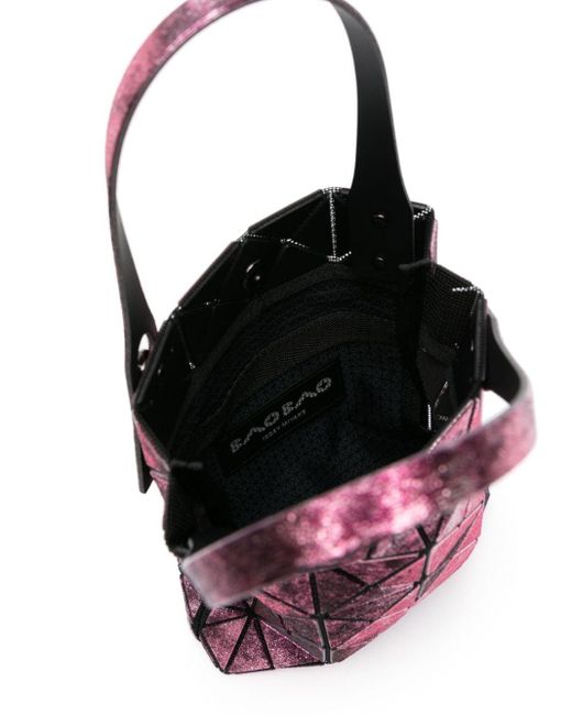 Bao Bao Issey Miyake Platinum Nebula Shopper Met Metallic-effect in het Pink
