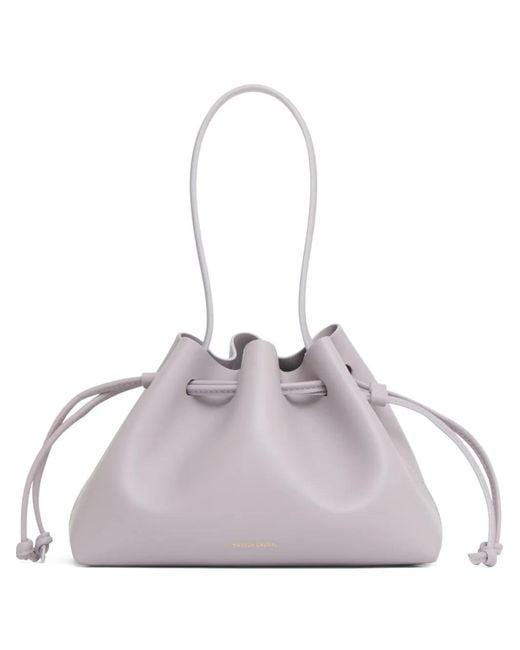 Mansur Gavriel Pouchette Kleine Tas Met Trekkoord in het Purple