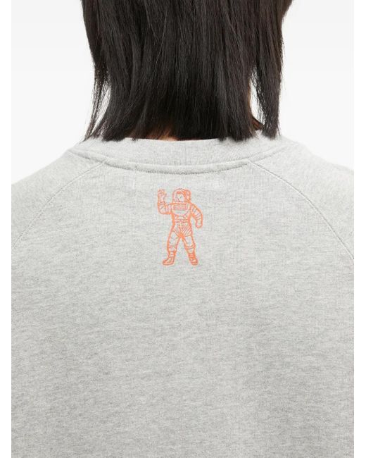BBCICECREAM Gray Astronaut-Logo Sweatshirt for men