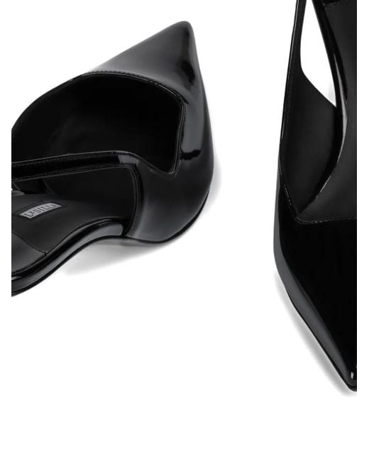 Le Silla Black 70Mm Amelia Slingback Patent-Leather Pumps