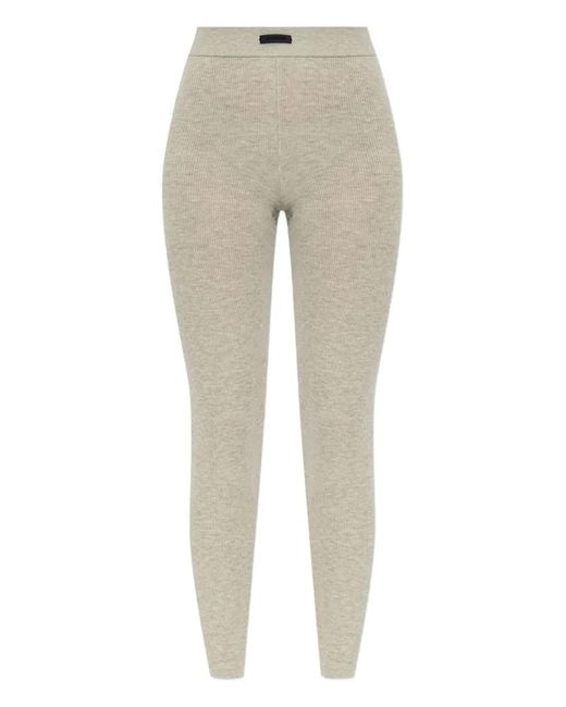 Fear Of God Natural Ribbed Leggings