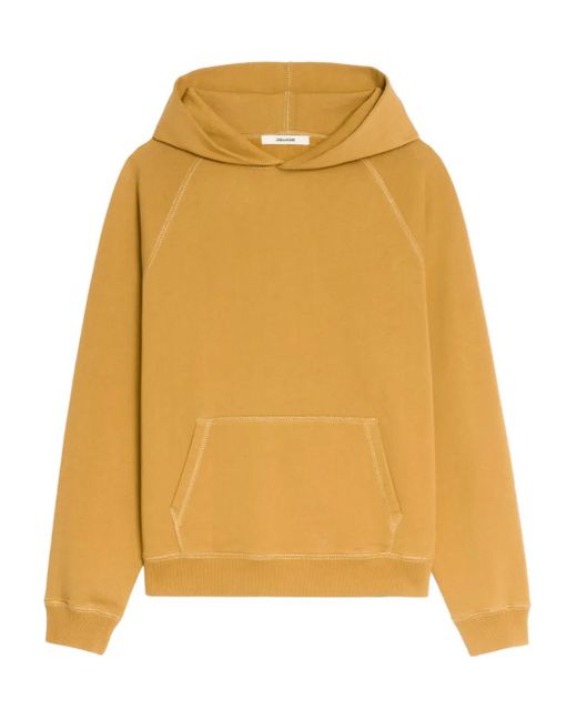 Zadig & Voltaire Yellow Scorpion-Print Hoodie for men