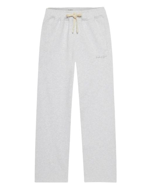 メンズ FREEDOM OF SPACE Cotton Track Pants White