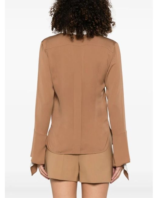 Max Mara Pio Blouse in het Natural