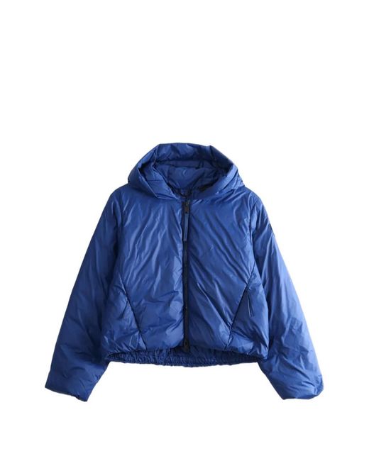 Canada Goose Blue Elba Hooded Padded Jacket