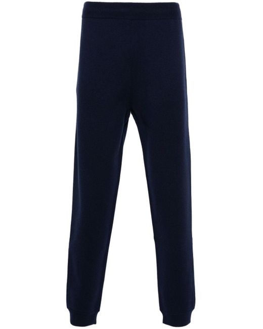 Pantalones de chándal con logo bordado Gucci de hombre de color Blue