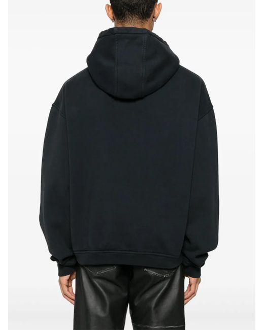 Rhude Black Classic French Riviera Hoodie For for men