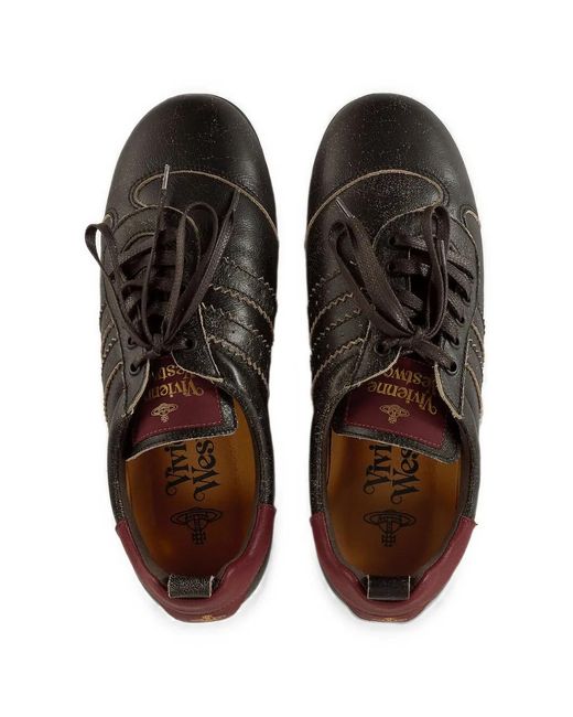 Vivienne Westwood Black Drunken Trainers for men