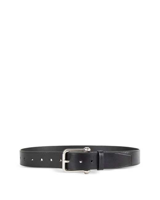 Ann Demeulemeester White Marin Buckle Archive Belt for men