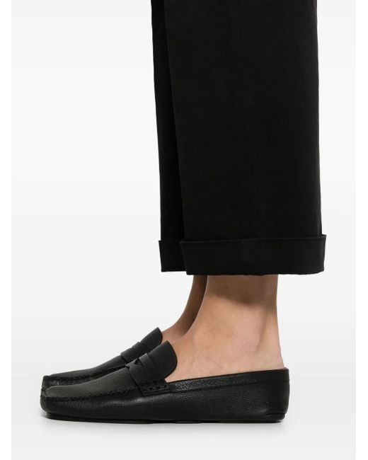 Peuterey Black Gabardine Trousers