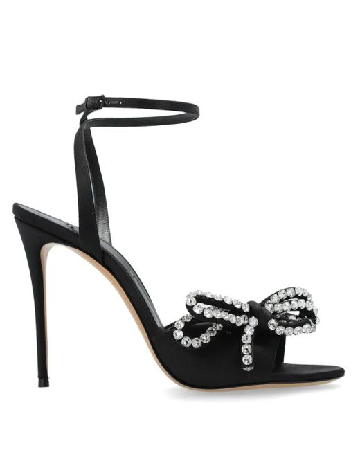 Casadei Black 100Mm Judith Sandals