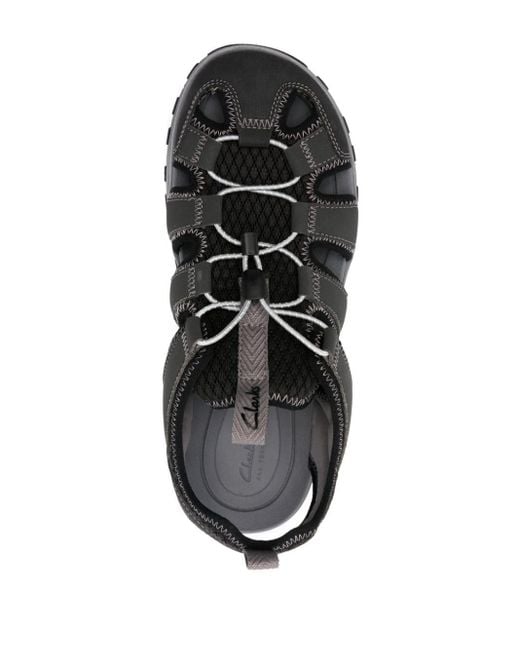 Clarks ATL Trek Wave Sandalen in Black für Herren