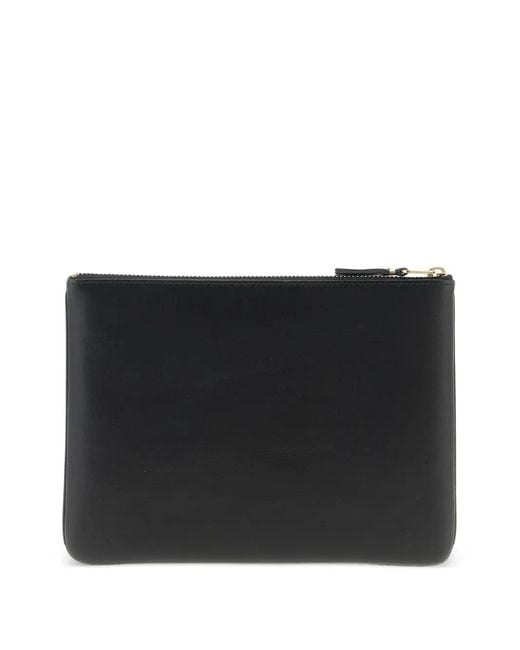 Comme des Garçons Black Bow-Detail Clutch Bag