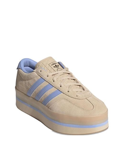Adidas Natural Gazelle Stack Sneakers