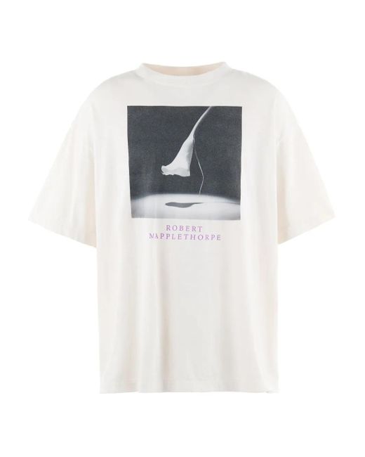 メンズ SAINT Mxxxxxx コットン Tシャツ White