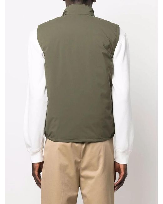 Woolrich Gefütterte Weste Mit Logo-Patch in Green für Herren